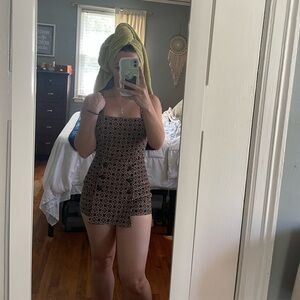 Urban outfitters, BDG Cordaroy, mini skort overall